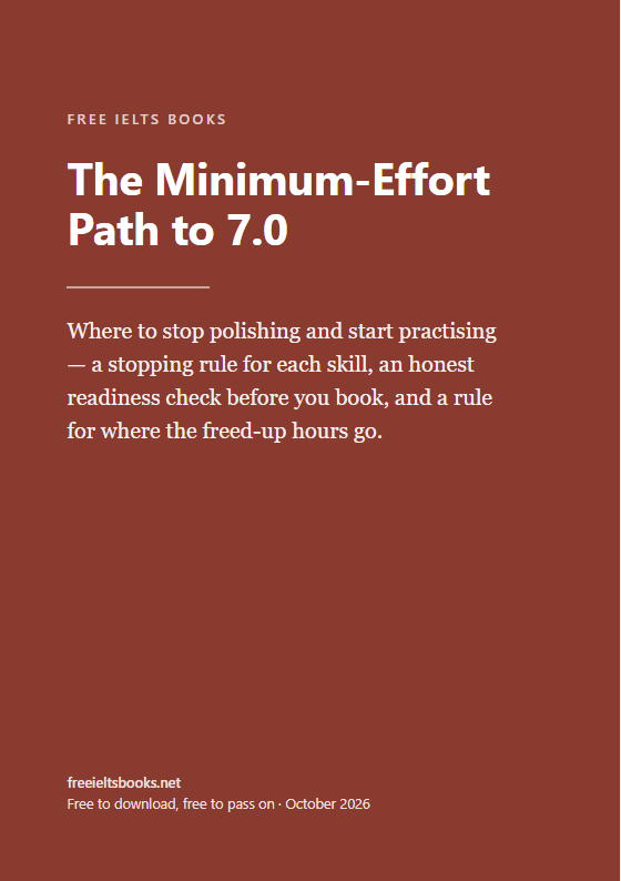 The Minimum-Effort Path to 7.0