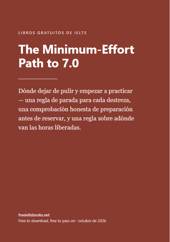 The Minimum-Effort Path to 7.0
