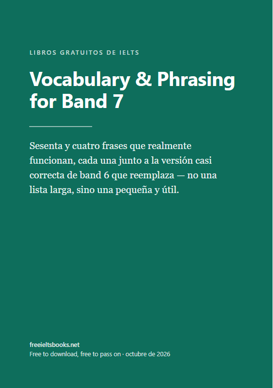 Vocabulary & Phrasing for Band 7