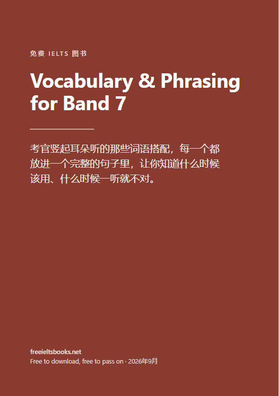 Vocabulary & Phrasing for Band 7